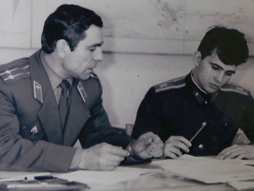Преподаватель тактики Щербаненко Г.Н., 1988 г.