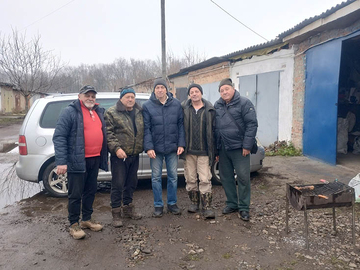 Конотоп. 105 уап. П'ять майорів, Клевцов, Сергей Талалаев, Холодов, Петр Тимофєєв, Геращенко.