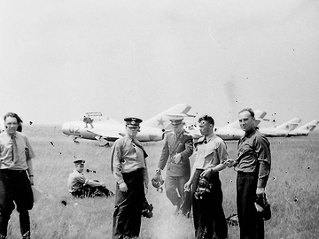 Прилет в Добрянку, 1958 г.