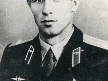Зам. начальника штаба полка п/п-к Егоров В.Д., 1951 г.