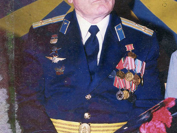 Заслуженный военный летчик п-к Филь Михаил Александрович.
