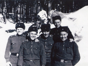 к-ты Куликов Н.С., Головин, Барканов Б.Р., Чередниченко В.М., Ларионов, 1952 г.