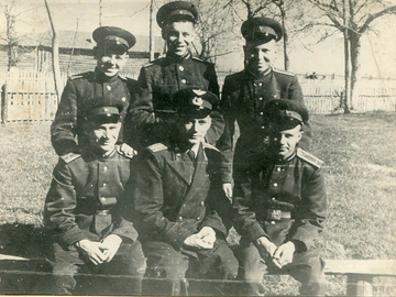 Экипаж л-та Грибова Э.С., Городня 1951 г.
