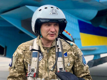 п-к Александр Иванович Довгач, командир 39 бригады тактической авиации.
