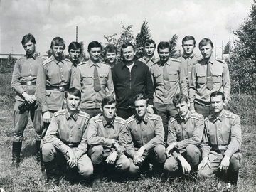 Звено м-ра Бакалец 4 аэ, м-р Мафаленко, к-н Васильев, к-н Десин.