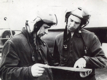 Харченков А., Петриченко И., аэр. Умань, 1976 г.
