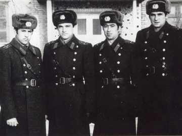 ст. л-т Петриченко И.В., аэродром Миргород, 1980 г.