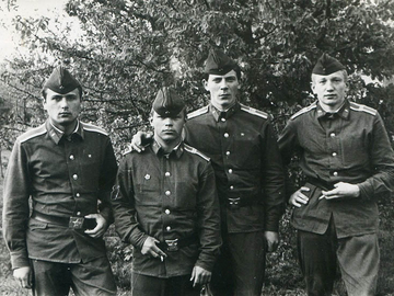 Козин Н., Кулешов А., Змеу Л., Комельков В.В., Малейки, 1974 г.