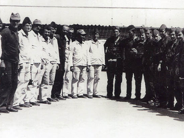 Компанец. Прилетели заменщики, ДРА, август 1987 г.