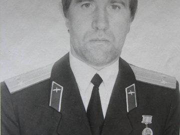 п/п-к Кирякин, начальник СБП ИАД, г. Дамгартен, ГСВГ - 1982г.
