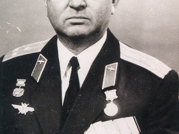 Любин Алексей Петрович – полковник, заслуженный летчик-испытатель.