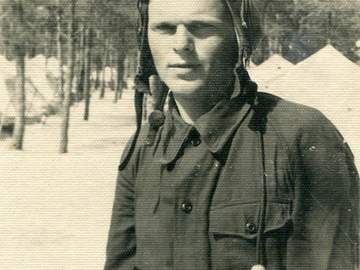 Квасов А.С., лагерь Количевка, август 1953 г. 