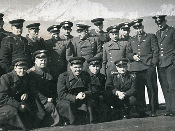 Летный и инженерно-технический состав на переучивании в ЧССР, 1963 г.