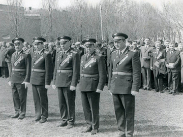 Управление Щигорев Ф.К., Гаранин В.П., Денисенко, Броварь П.Н., Лепеха.