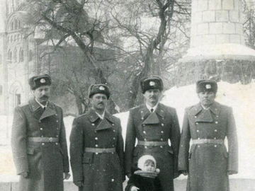 Метеослужба - пр-к Власенко Н.И., м-р Кульченко В.Д., м-р Порало А.И., м-р Савичев В.Н.