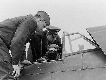 аэр. Певцы, наземная подготовка на Як-18, 1962 г.