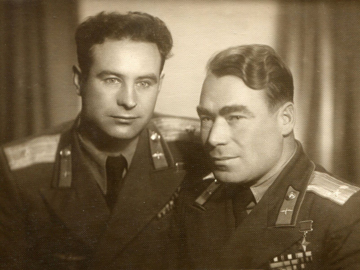 с ГСС Куфониным Сергеем Федоровичем, Москва, 1954 г., ВВА.
